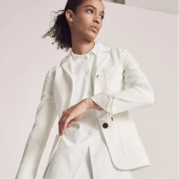 Rag & Bone Redgrave Blazer in Vanilla Size 8